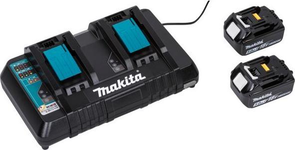 Image du produit Makita DLM432PT2 Tondeuse à gazon sans fil 2X18V, 43cm, 2X5,0Ah Li-Ion DC18RD, 3 (Fonctionnement sur batterie)