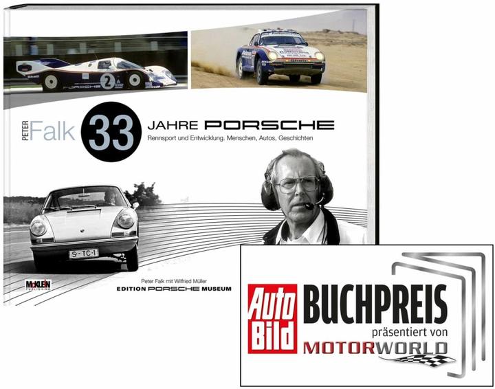 Immagine prodotto Peter Falk - 33 Jahre Porsche Rennsport und Entwicklung (Tedesco, Wilfried Müller, Pietro Falco, 2016)
