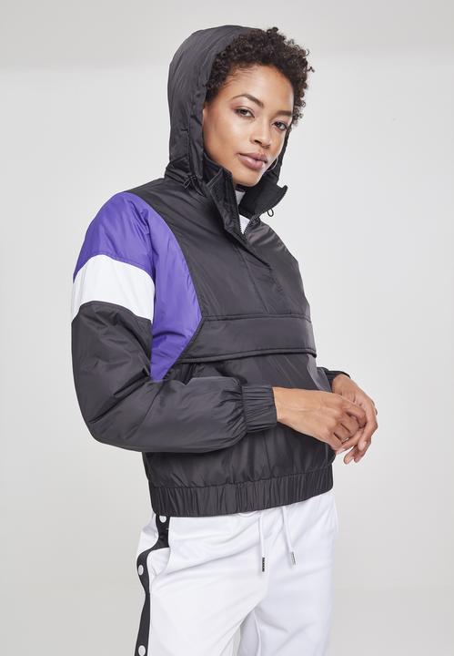 Produktbild Urban Classics Ladies 3-Tone Padded Pull Over Jacket (XS)