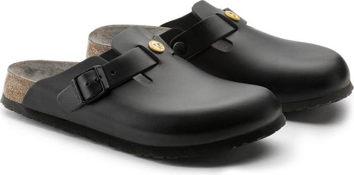 Actual product image Birkenstock Boston ESD Natural Leather Normal (41)