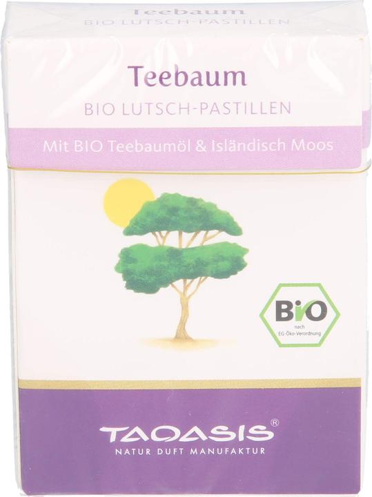 Actual product image Taoasis Tea tree organic pastilles (1 Piece, Pastilles, 30 g)