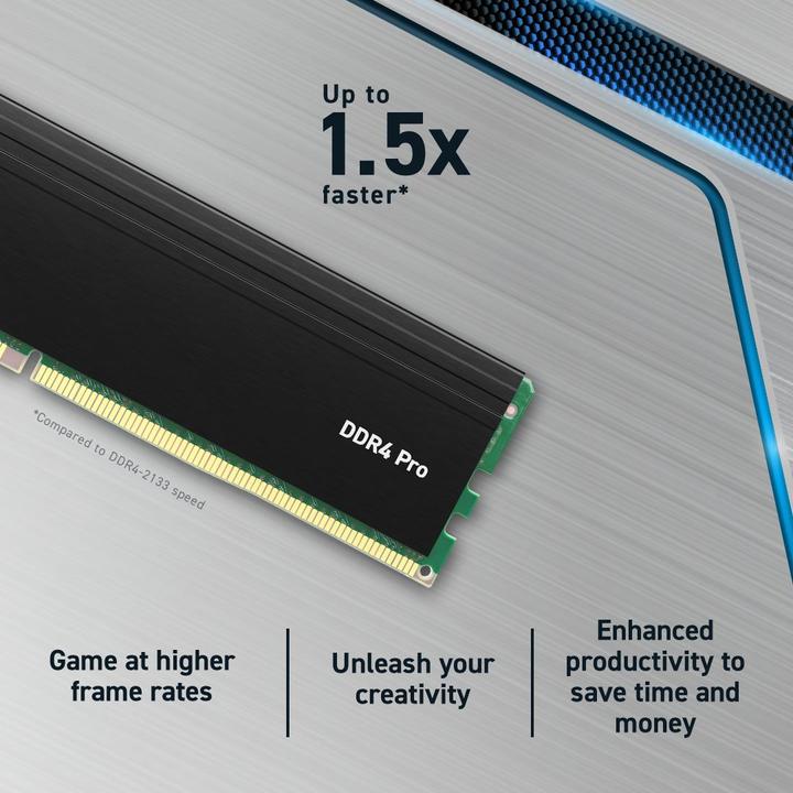 Image du produit Crucial Pro (1 x 32GB, 3200 MHz, RAM DDR4, DIMM)