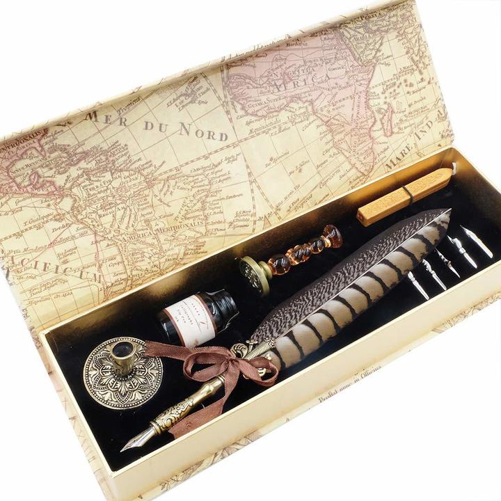 Actual product image GC Quill Calligraphy pen set (Metal, 1 x)