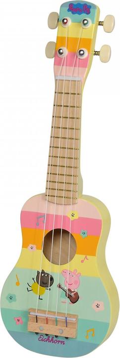 Eichhorn Peppa Pig Wooden Ukulele 43cm (German)