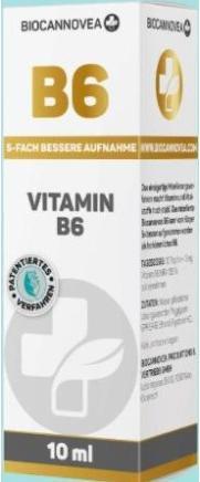 Actual product image Biocannovea Vitamin B6 (1 Piece, Droplet, 52 g)