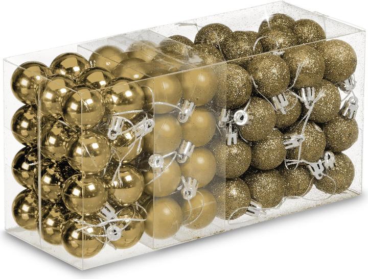Actual product image Relaxdays Christmas baubles set (96 -part)