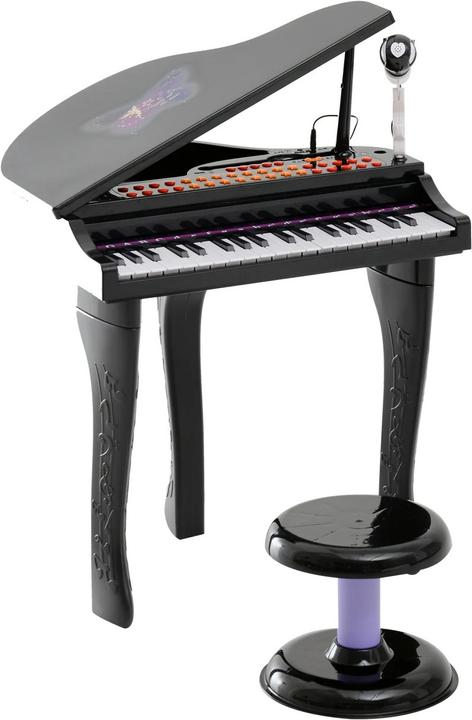 Produktbild Homcom Kinderklavier inklusive Hocker (Englisch, Deutsch)