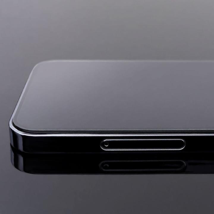 Actual product image Wozinsky Full Glue Tempered Glass Vivo X80 Lite / V25 Full Screen with Frame black (case friendly) (1 Piece, Vivo X80 Lite, Vivo V25)