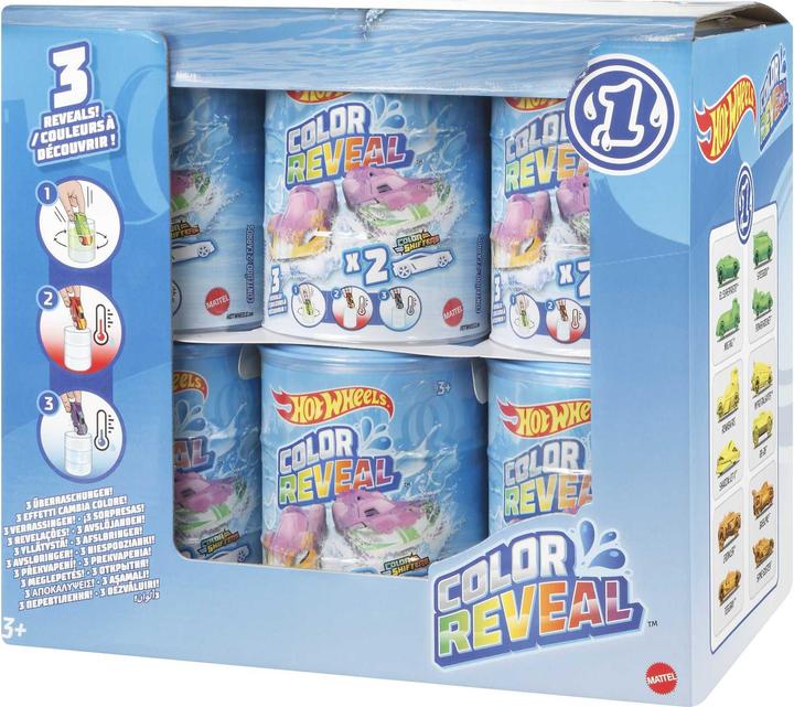 Produktbild Hot Wheels Color Reveal 2er-Sortiment