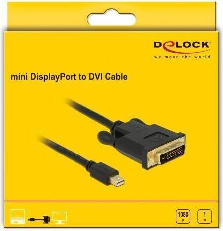 Produktbild Delock DisplayPort — DVI (1 m, DVI, DisplayPort)