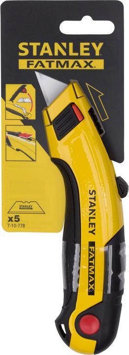 Actual product image Stanley Messer FatMax mit 5 Carbide Klingen (Cutters)