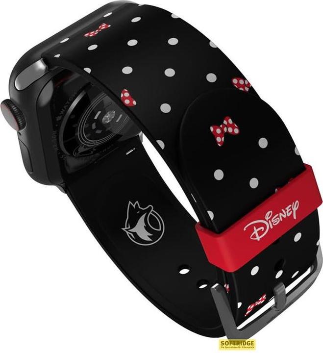 Image du produit Moby Fox Disney Minnie Mouse - Étape pour l'Apple Watch (Polka Noir) (Silicone)