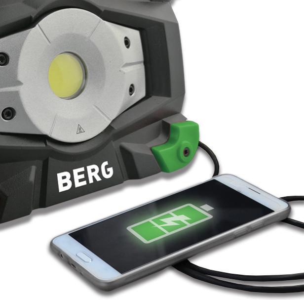 Image du produit Berg BCL POCKET LED 20 ACCU - IP54 (2000 lm)