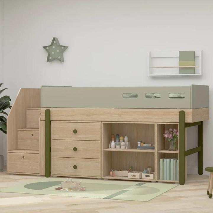 Image du produit Flexa Escalier pour lit mi-hauteur Popsicle
