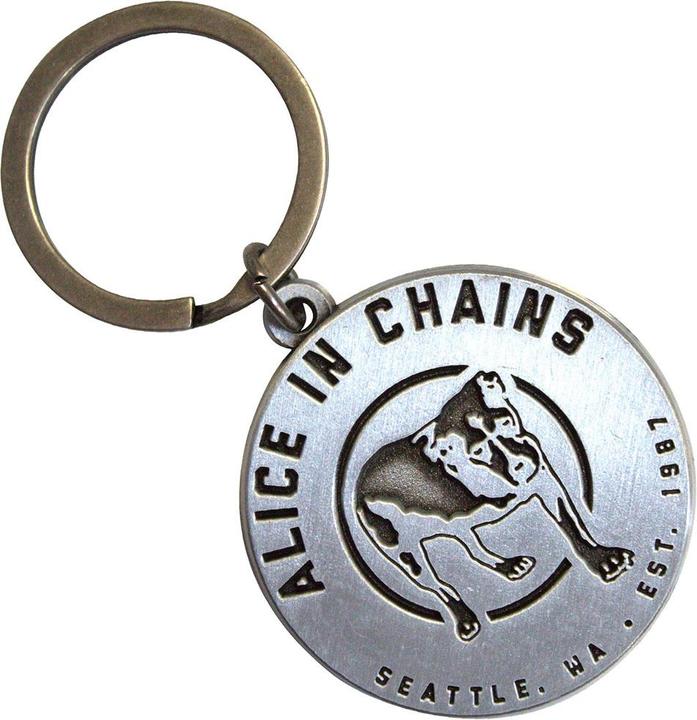 Actual product image Alice In Chains Three-Legged Dog Schlüsselanhänger