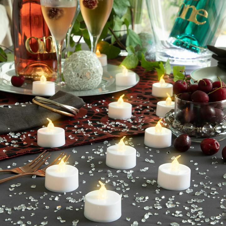 Image du produit InnovaGoods Set de bougies à réchaud LED 12 pcs. (12 x)