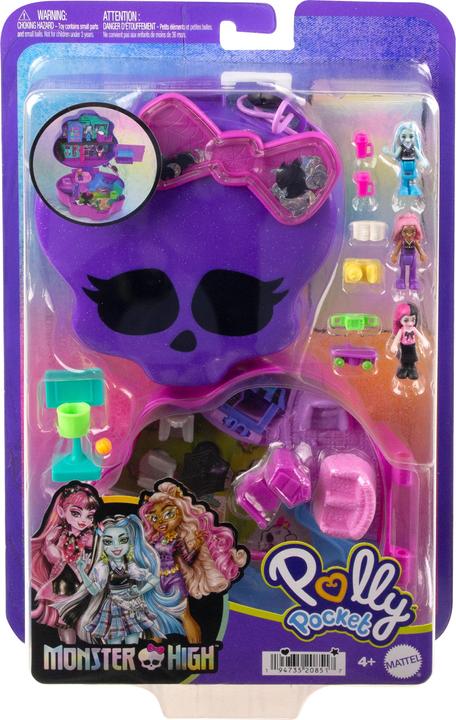 Actual product image Polly Pocket POP Monster High box