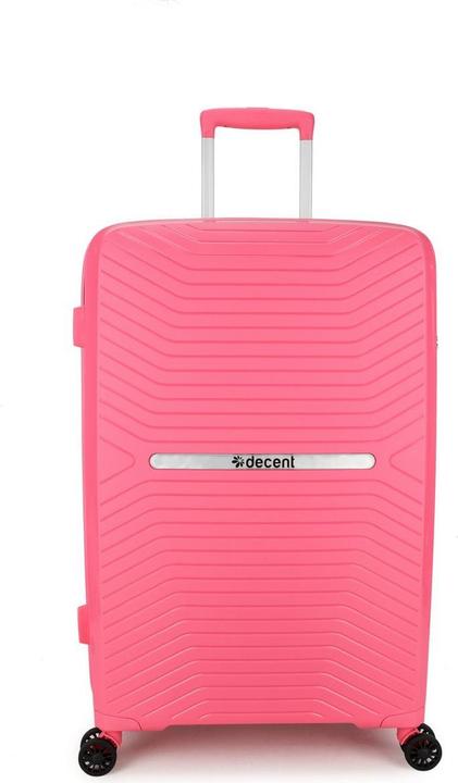 Actual product image Decent CROSS-ONE PP Trolley 76 cm - 94 Liter - TSA slot - Pink (94 l)