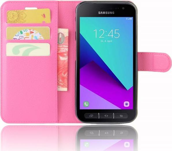Produktbild MU Classic Leder Case mit Litchitextur (Samsung Galaxy Xcover 4)