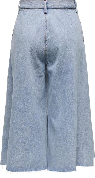 Produktbild Only ONLLA Hohe Taille Weiter Beinschnitt Jeans-Shorts Jeans-Shorts (XS)