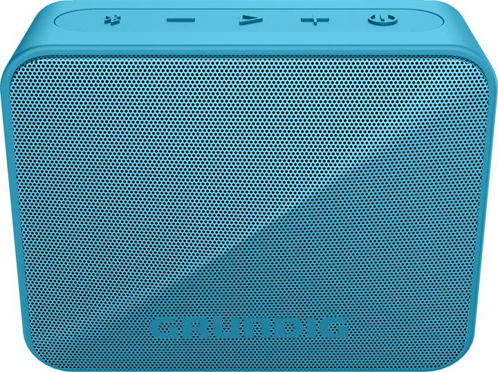 Grundig GBT Solo Blue - Bluetooth speaker, 30 metre range, more than 20 hrs. playtime, Blue (20 h, USB power delivery)