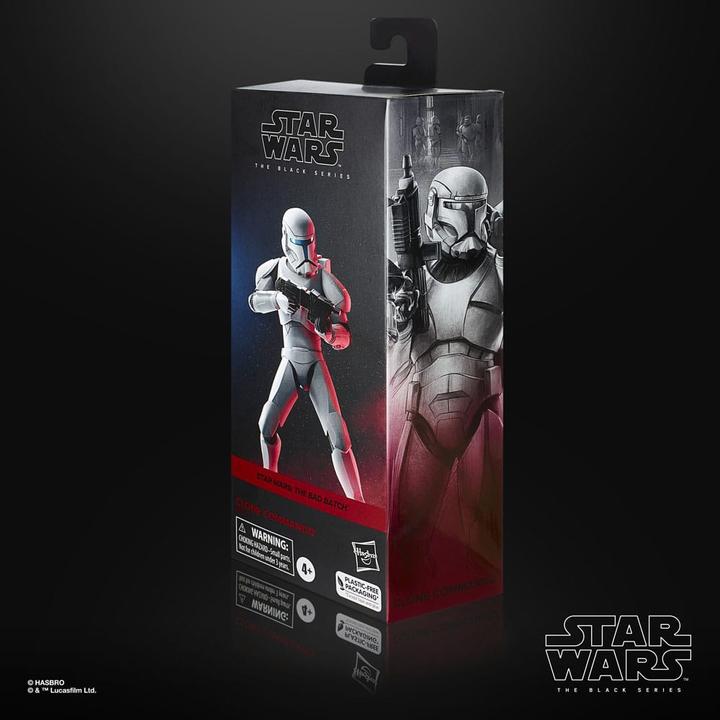 Produktbild Hasbro Star Wars: The Bad Batch Black Series figurine Clone Commando 15 cm