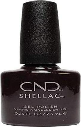 Actual product image CND Shellac - Color Coat Fedora (Brown, Red, UV gel varnish)
