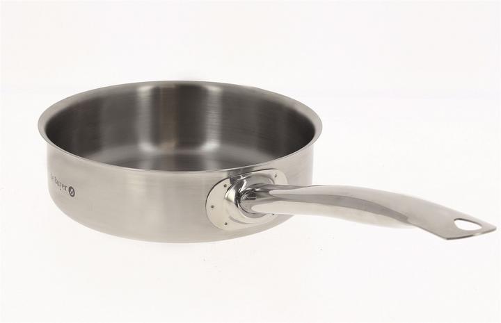 Produktbild de Buyer PRIM'APPETY Sauteuse gerade Ø28cm, Induktion (28 cm, Kochtopf, Edelstahl)
