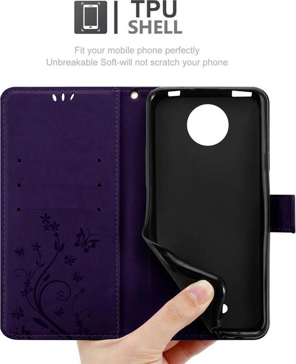 Image du produit Cadorabo Couverture du livre de fleurs (Motorola Moto C Plus)