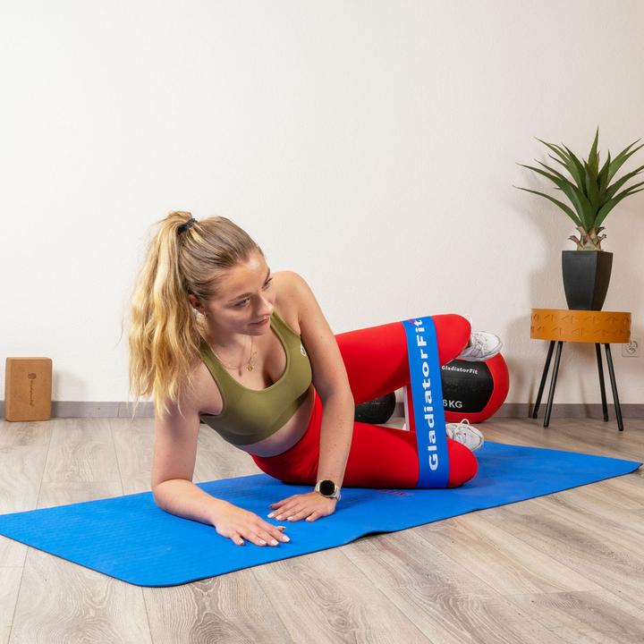 Immagine prodotto Gladiatorfit Fascia di resistenza per glutei e anca (0.43 m, Strong, Medio, Light)