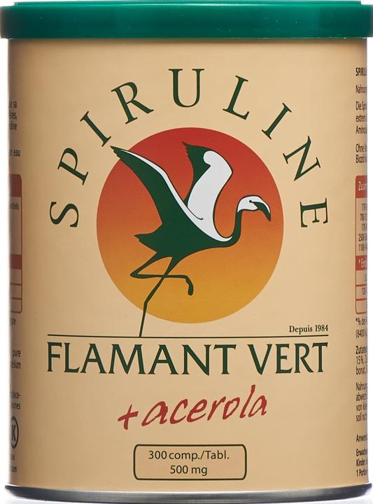 Flamant Vert Acerola (Vitamin C) Tabl (300 Stück, Tabletten)