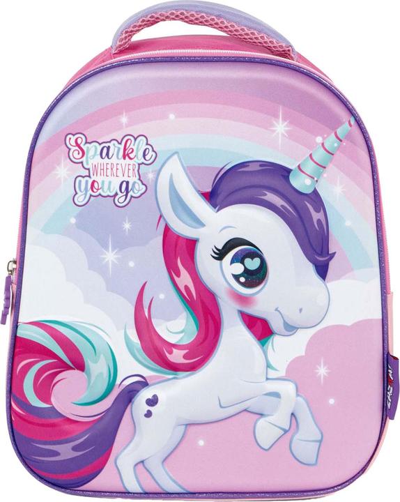Actual product image 3D Rucksack Einhorn
