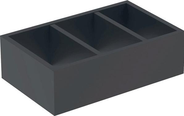 Geberit Smyle Square Schubladeneinsatz, 500676, 32,3x9,8x20 cm, H-Unterteilung