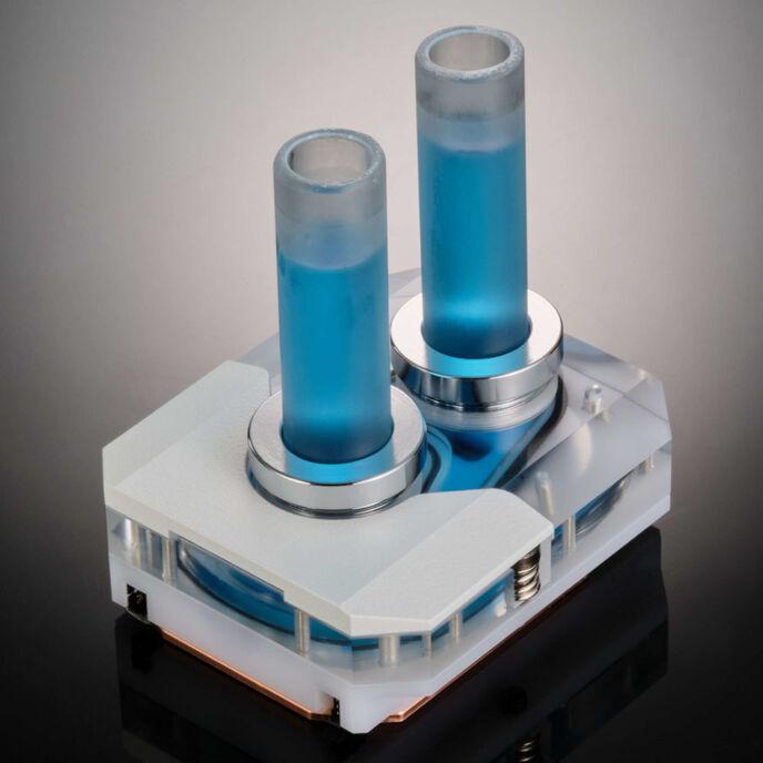 Image du produit Phanteks Glacier EZ-Fit 450CPU Refroidisseur à eau pour CPU, RGB - blanc
