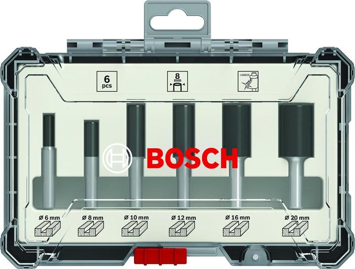Productafbeelding Bosch Professional Zubehör Groeffrezenset 8 mm schacht