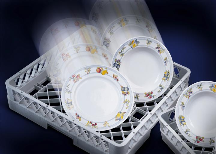 Image du produit Genware Tellerkorb Finger 8cm Höhe Korb 10cm