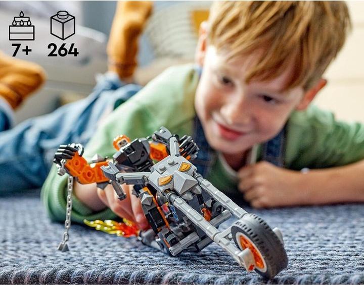 Actual product image LEGO 76245 Ghost Rider with Mech & Bike (76245, LEGO Marvel)