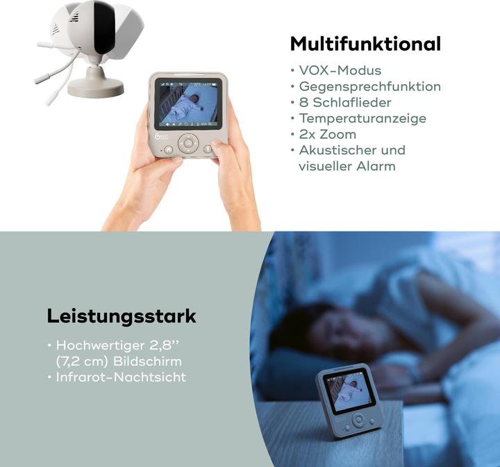 Immagine prodotto Babymoov Babyphone YOO Master Start (Audio del baby monitor, 300 m)