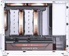 Image du produit Jonsbo D32 PRO White PC-Gehäuse, Mini-Gehäuse, mATX, Tempered Glass - weiss (ATX)