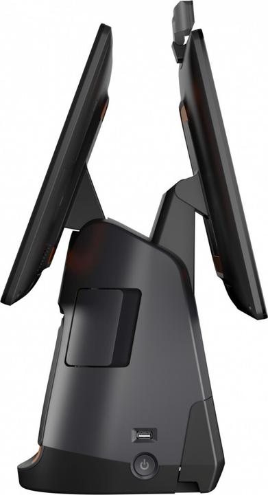 Actual product image Sunmi T2s, 39.6cm (15.6"), VFD, Android, black, orange POS system, retail, touchscreen, capacitive,...