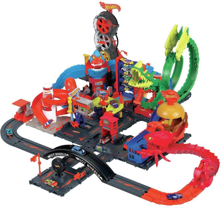 Actual product image Hot Wheels Downtown Car Wash Speed Clean