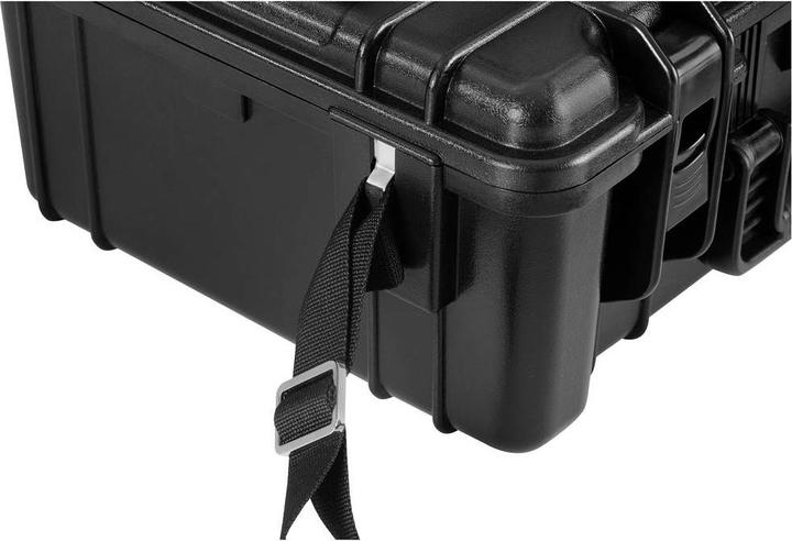 Actual product image Allit Universal foam case, 2.1 l, external LxWxH 225 x 180 x 85 mm, black.