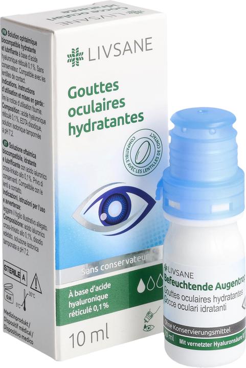 Immagine prodotto Livsane Befeuchtende Augentropfen (10 ml, Flacone da 10 ml)