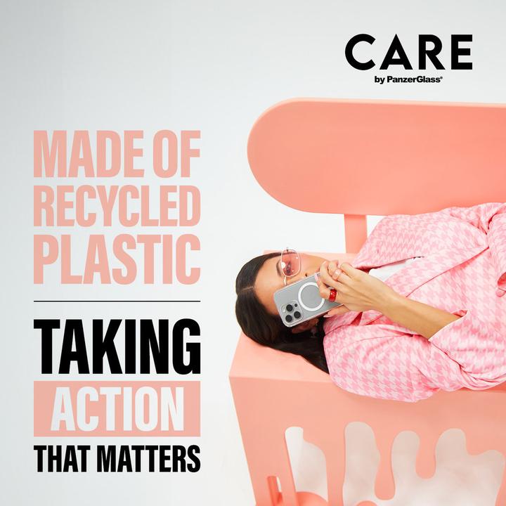 Image du produit PanzerGlass CARE by PG Peachy MagS iPhone16 6.3 Pro (Apple iPhone 16 Pro)