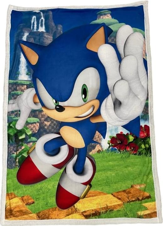 Image du produit Character World SONIC - Plaid '100X150cm