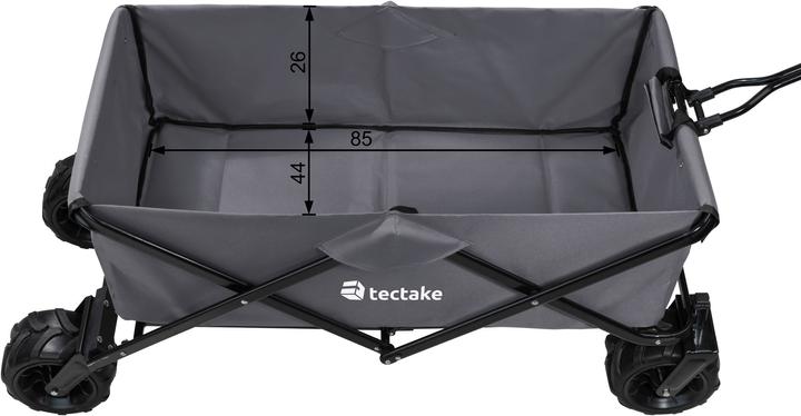 Actual product image tectake Foldable handcart
