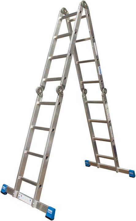 Krause Gelenk-Universalleiter STABILO (Anlegeleiter, 575 cm)