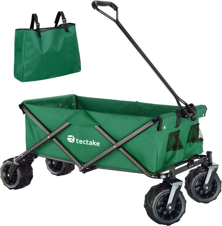 tectake Chariot de jardin tout-terrain