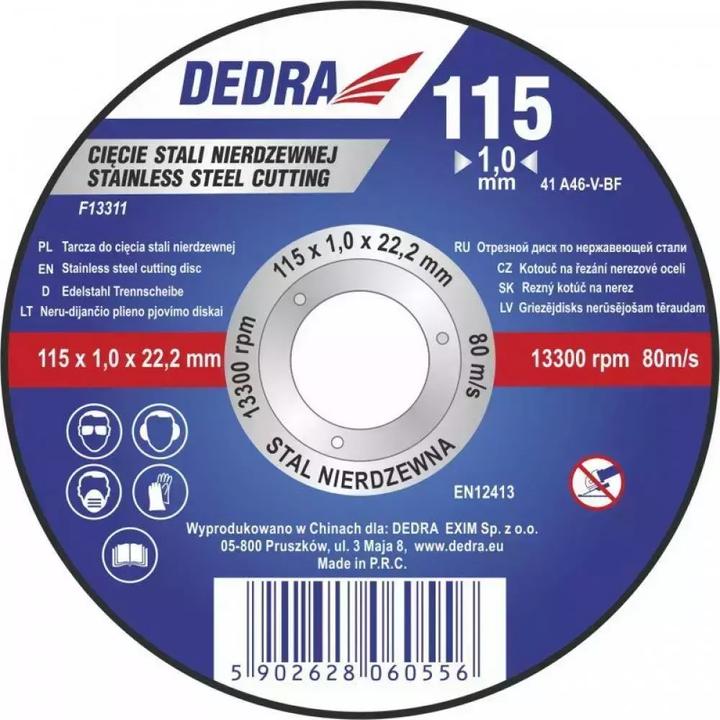 Produktbild Dedra Stahlsägeblatt 115mm