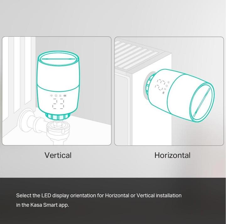 Image du produit TP-Link KE100 KIT - Kasa - Vanne de radiateur thermostatique intelligente, kit de démarrage